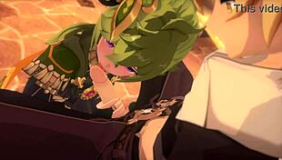 Garden ColleI Genshin Impact In 3D Cartoon Anime Nature