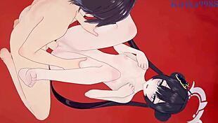 ryuuge kisaki and asagiri suou intense sex in blue archive