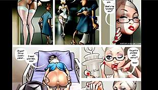 Night nurse appears in intriguing cartoon comics