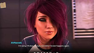 Anime hentai game with curvy characters in 3d