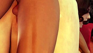 Alcina Dimitrescu Fucks Ethan Winter In Snowy Busty Milf Sex