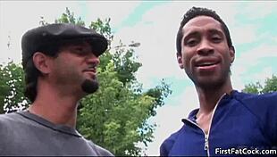 Alex gets his very first fat gay cock gay sex