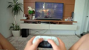 i wished my stepsister a happy birthday and filled her tight pussy with cum