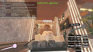 Yo, check out this wild riding and deepthroat in Roblox porn!