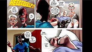 Night nurse appears in intriguing cartoon comics