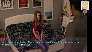 A wife and stepmother play game