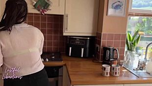 i couldn't resist my wife's cheating milf best friend as she ate my ass and asked for my piss in her pussy