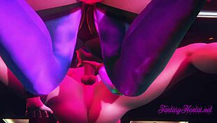 Ahri Star Guardian in Hard Sex Action