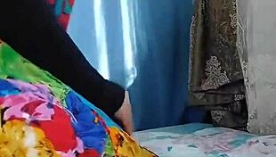 pink shirt, black skirt, sissy crossdresser shemale rides big butt hard