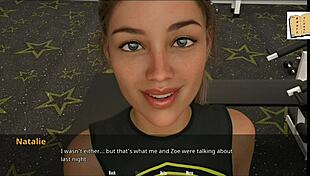 hey, is jamie really stressing over liz in this kinky hentai clip?