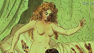 Vintage erotic drawings