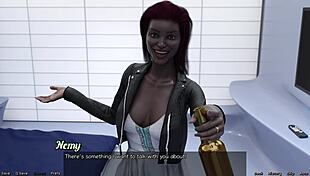 STRANDED IN SPACE - GOING DOWN WITH MARRIED BLACK MILF!