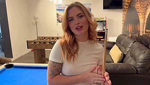 My friend's girlfriend lets me cum in her throat while he's in the other room.