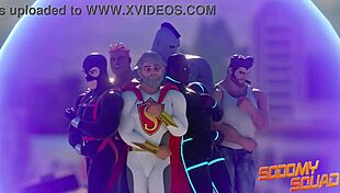 Sodomysquad Gay Heroes Suck And Fuck Big Monster Cocks