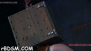 Hotty Bound And Bent Over For Rough Blowjob