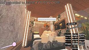 Yo, check out this wild riding and deepthroat in Roblox porn!