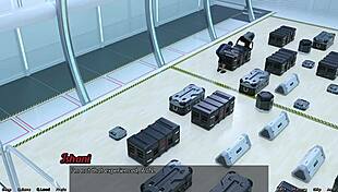 Busty Indian Milf Sex in 3D Cartoon Space