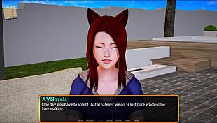 Exploring my new stepfamily in game 605