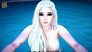 Polyturnon 5 features big tit anime girls in 3D hentai games.