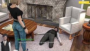 Exploring rosewater manor 20 in this hentai game anime 😏