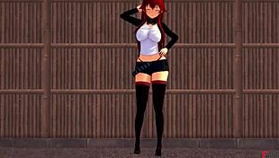 Mushoku Tensei Eris catches Roxy fucking and joins in sheer fantasy trailer