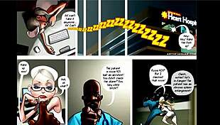 Night nurse appears in intriguing cartoon comics