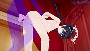 ryuuge kisaki and asagiri suou intense sex in blue archive