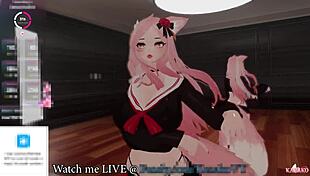 Kanako Tries To Chat But Audience Wants Squirts