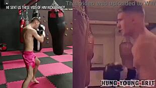 Hot British scally guy joins us for rough bareback gangbang action
