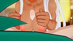 Mirko compilation in 3d anime style.