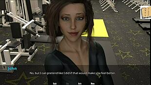 hey, is jamie really stressing over liz in this kinky hentai clip?