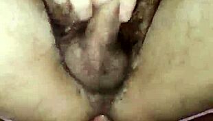 Close Up Of Huge Cock Entering And Exiting Hairy Ass Until Rough Cumshot