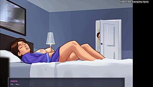 i’m hooked on this mature breastfeeding milf in summertime saga gameplay part 6