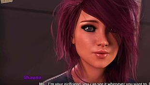 Anime hentai game with curvy characters in 3d