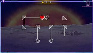 Hunter 1 plays bondage game with Mercury in animated cartoon