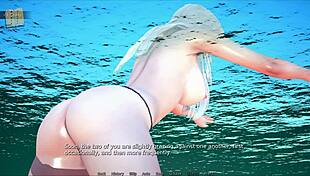 Polyturnon 5 features big tit anime girls in 3D hentai games.