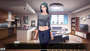 In this gameplay, our red string part 23 unfolds with hentai elements