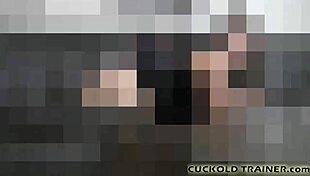 Watch as the Wife Gets Hard Fucked by a Stranger in This Cuckold Femdom Scene.