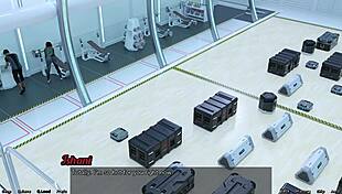 Busty Indian Milf Sex in 3D Cartoon Space