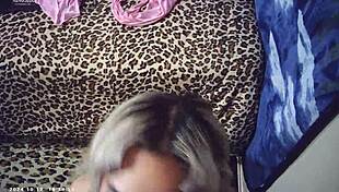 behind the scenes glasses cam video of maxxx loadz & azn blonde doing hardcore xxx porn scene