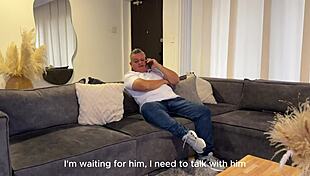 You're my stepson, don't cum inside or your cuckold stepdad finds out