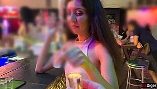 Escort picked up for anal sex and facial cumshot