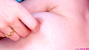 Teen Brunette In Close Up View