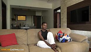 Innocent 18yo african cutie, are you ready for hung agent's hardcore fucking?