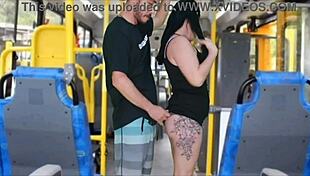 Yo, why rub your cock on her butt in public bus?