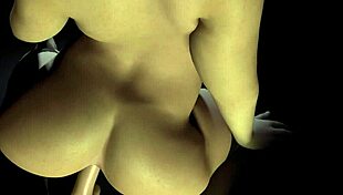 हॉट मिल्फ प्लास्टिक लंड पर जोर जोर उछल रही