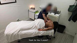 Jessica, Thic Black Student, Melts Under My Special Massage Touch Today