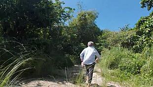 Oldest Grandpa Ever with Unreal Dick Fucks Teen in Roleplay