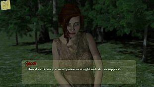 The price of power 35 features a brunette in an intense game scenario