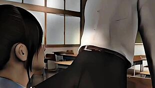 Check out this 3D erotic anime 'Digital Thief Cat' with intense creampie scenes! 😏